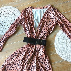 Leopard cardigan